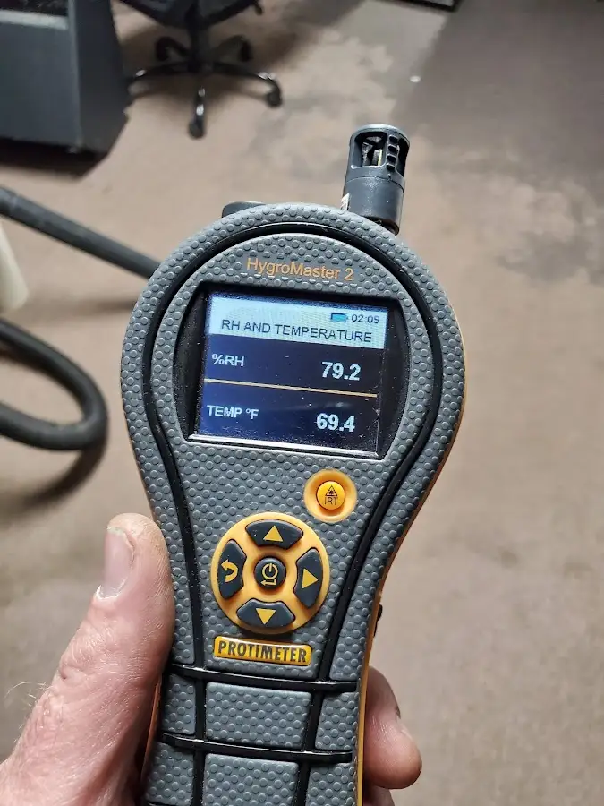 Moisture meter humidity assessment for Fire & Smoke Damage Restoration in Longview